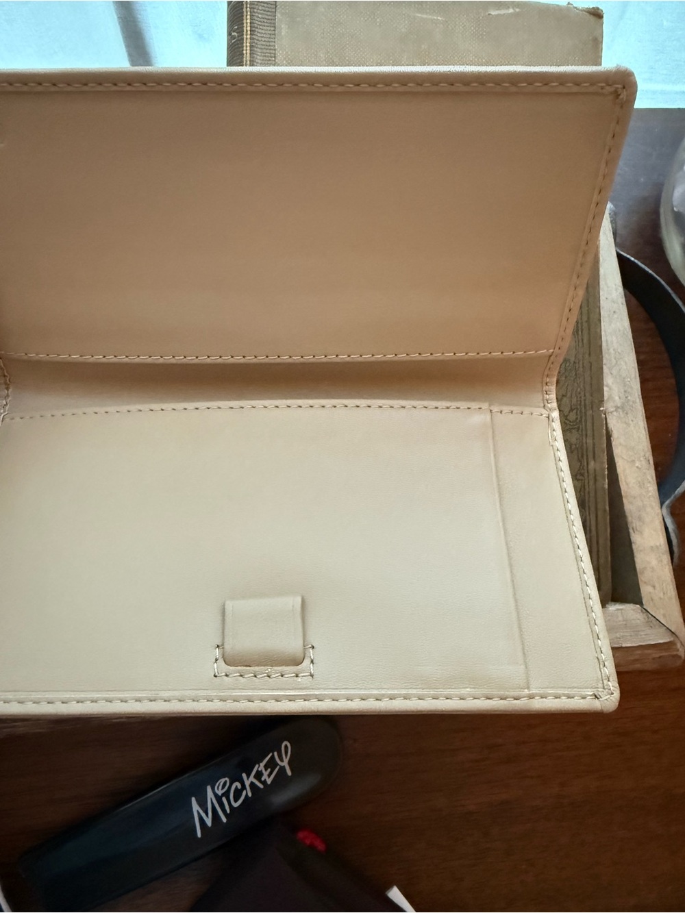 Coach Khaki & Tan Signature Canvas Continental Wallet/checkbook with duster-NWT - Picture 6 of 8